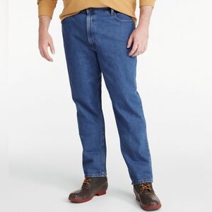 L.L. Bean Men's Double L, Natural Fit, Straight Leg Jeans